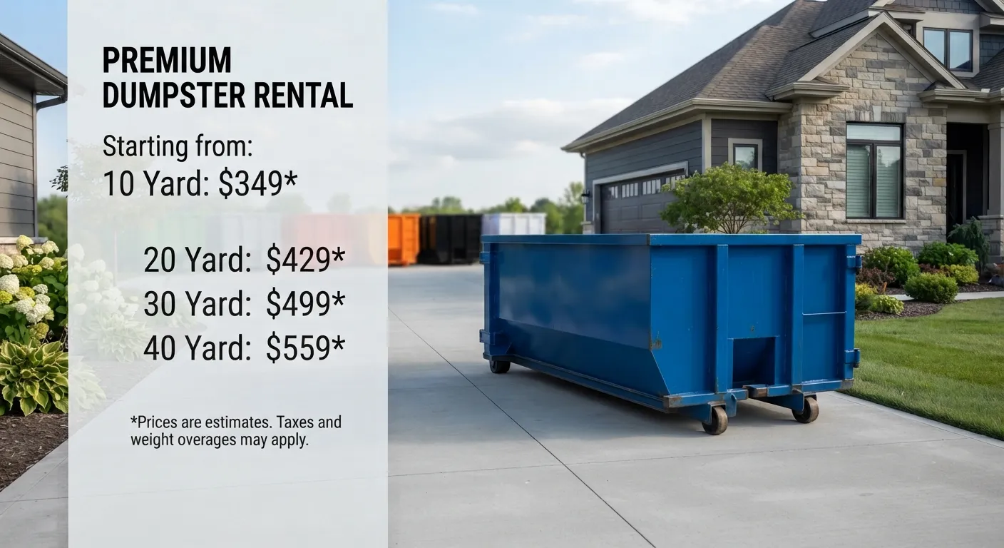 Dumpster Rental Cost in Santa Clarita, CA