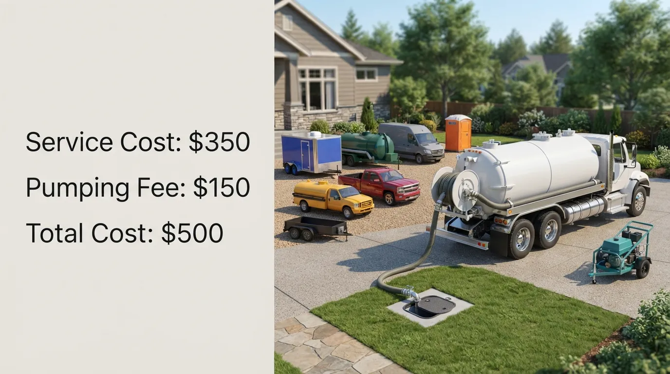 Septic Tank Pumping Cost in Santa Clarita, CA